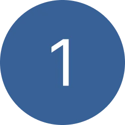 numeral one icon