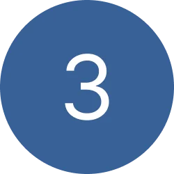 numeral three icon
